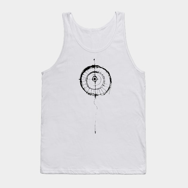 mzerart circle design Tank Top by Mzerart